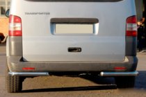 Volkswagen T5 Multivan 2003–2010 гг. Задние уголки AK003 (2 шт., нержавейка) фото 4