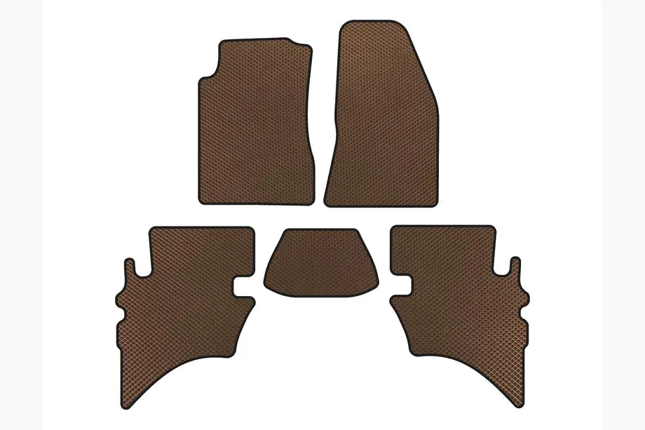 Ford Ranger 2002-2006 гг. Коврики EVA (Коричневые) Image