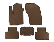 Mitsubishi ASX 2010-2023 гг. Коврики EVA (2019-2023, Коричневые) фото 1