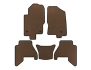 Nissan Pathfinder R51 2005-2014 гг. Коврики EVA V2 (2 ряда, коричневые, 2010-2014) фото 1