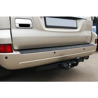 Хромированная накладка на ручку багажника (нержавейка) Toyota Land Cruiser Prado 120 2002-2009 гг. фото 1