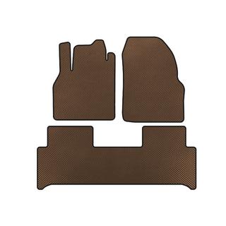Renault Scenic/Grand 2003-2009 гг. Коврики EVA (Коричневый)