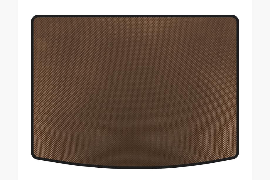 Seat Altea 2004-2015 гг. Коврик в багажник EVA (Коричневый) Фото 1