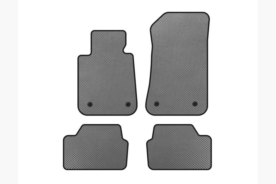 BMW 1 серия E81/E82/E87/E88 2004-2011 гг. Коврики EVA (Серый) Image