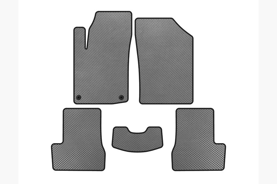 Citroen C-3 2009–2016 гг. Коврики EVA (HB, Серый) Image