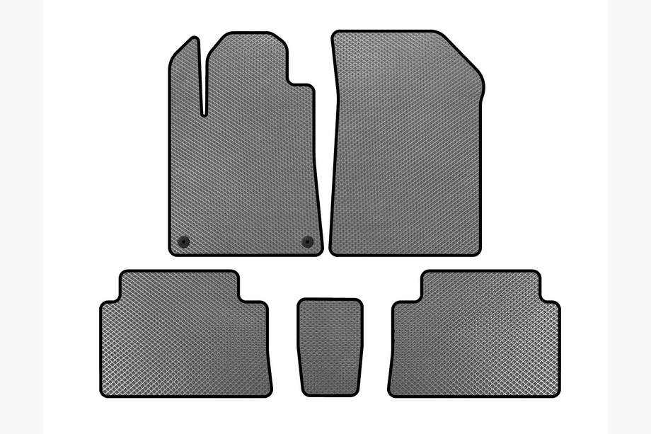 Citroen C-5 2001-2008 гг. Коврики EVA (Серый) Image
