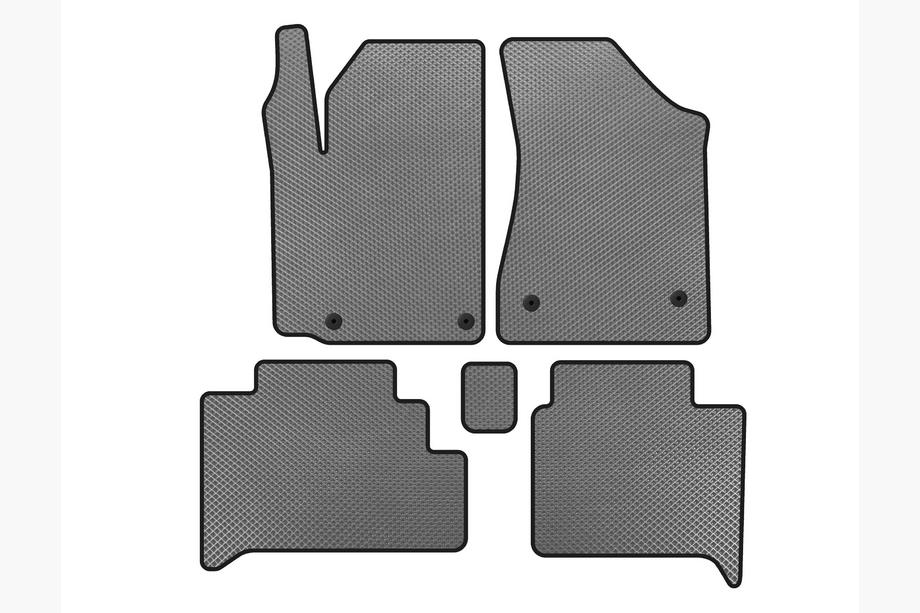 Geely GC-5 2010-2015 гг. Коврики EVA (HB, Серый) Image