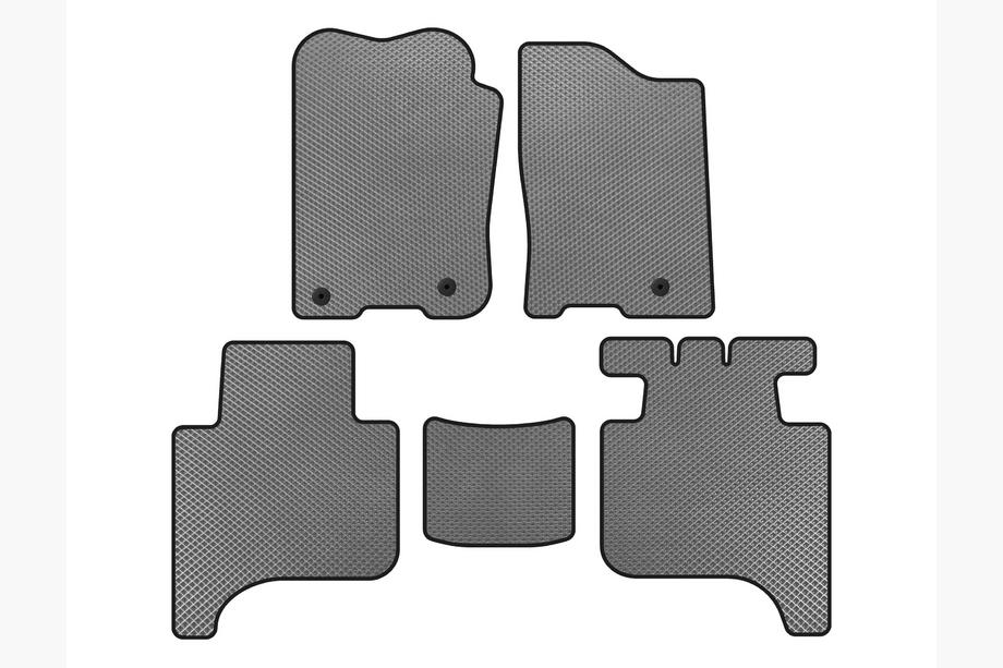Infiniti QX56 2004-2010 гг. Коврики EVA (2 ряда, 2004-2008, Серый) Image
