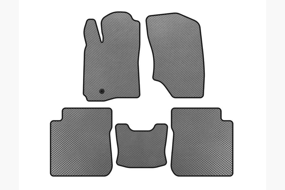 Mitsubishi Outlander 2001-2006 гг. Коврики EVA (Серый) Image