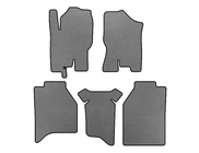 Nissan Navara 2006-2015 гг. EVA коврики (без ящиков, серые) фото 1