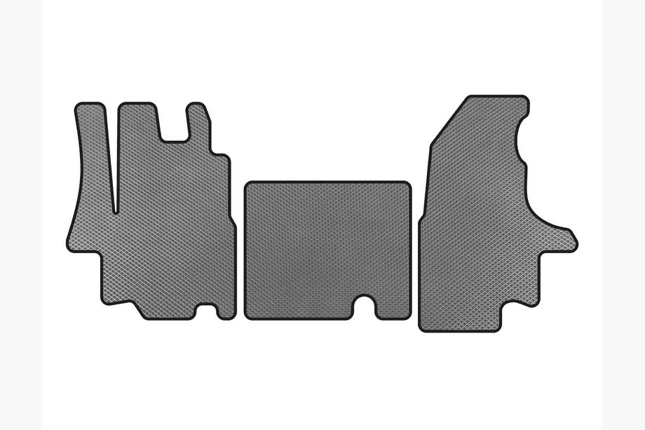 Opel Movano 2004-2010 гг. Коврики EVA (Серый) Image
