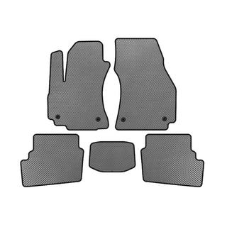 Коврики EVA (2 ряда, 2003-2005, 7-местный, Серый) Opel Zafira A 1998-2005 гг.