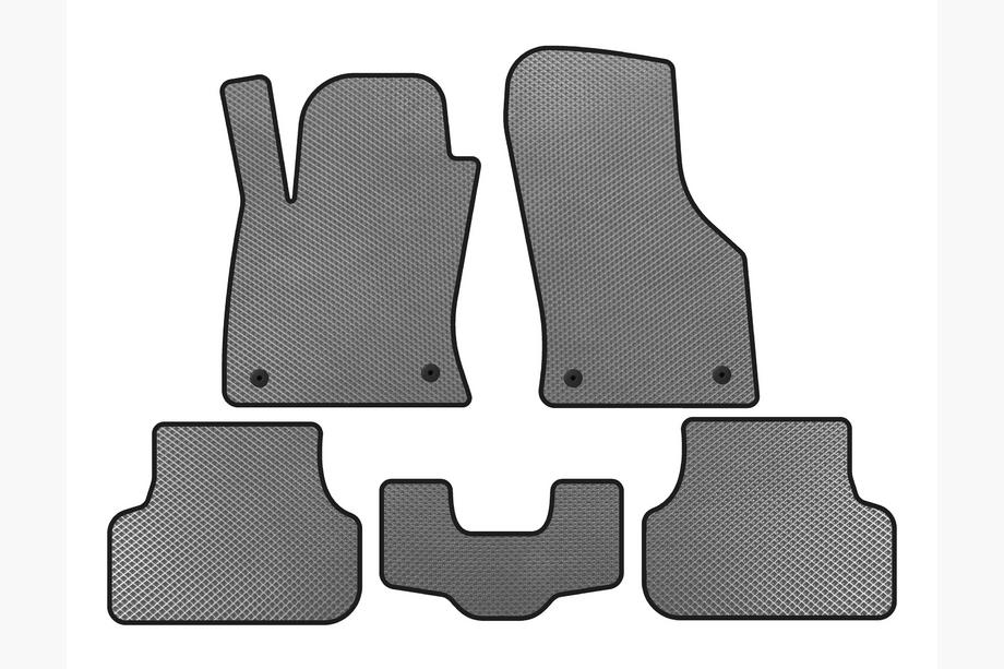 Seat Leon 2013-2020 гг. Коврики EVA (2013-2016, SW, Серый) Фото 1