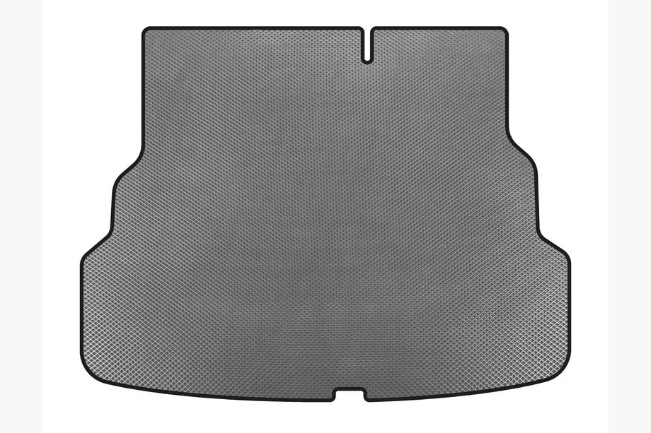 Kia Rio 2012-2017 гг. Коврик в багажник EVA V2 (SD, Серый) Image