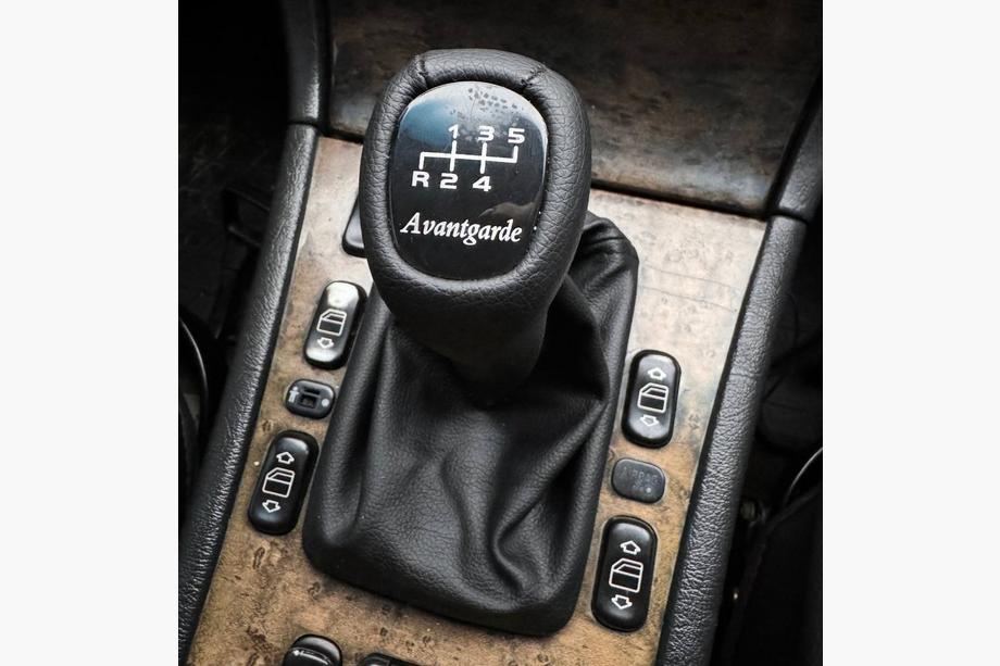 Mercedes E-class W210 1995-2002 гг. Чехол и ручка КПП с рамкой (avantgarde) 5-ступка Фото 10