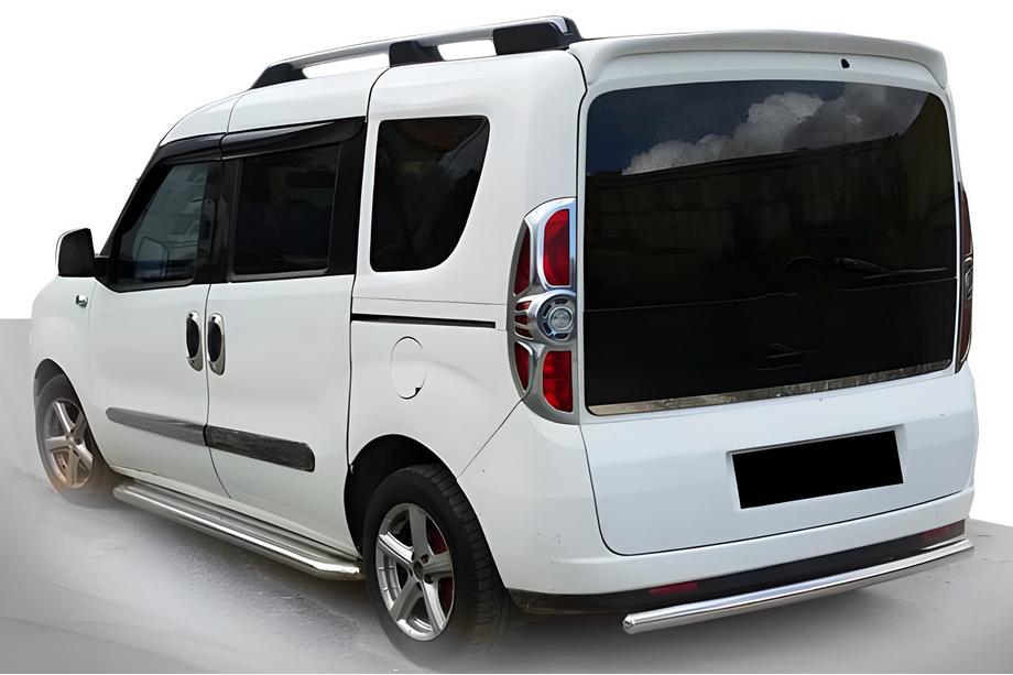 Opel Combo 2012-2018 гг. Задняя дуга (нержавейка) Image