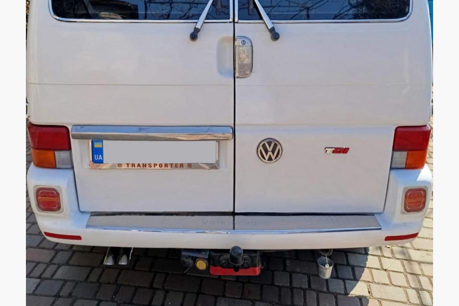 Volkswagen T4 Transporter 1990-2003 гг. Задний шильдик Tdi Турция, Все буквы Хром Фото 6