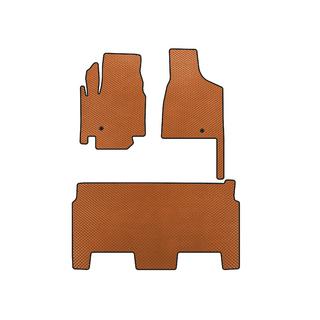 Коврики EVA (2008-2020 гг., 2 ряда, 8-местный/Комплектация SXT, Оранжевый) Dodge Grand Caravan V 2008-2020 гг.