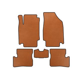 Nissan Micra K12 2003-2010 рр. Коврики EVA (HB, Оранжевый)