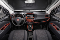 Fiat Doblo II 2010-2022 гг. Накладки на Панель Приборов (2010-2015) фото 1