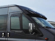 Ford Transit 2000–2014 гг. Козырек на лобовое стекло (черный глянец, 5мм) фото 7