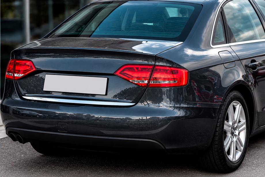 Audi A4 B8 2007-2015 гг. Накладка на багажник нержавейка (Sedan) Image