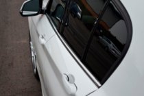 BMW 1 серия F20/F21 2011-2019 гг. Окантовка стекол нержавеющая сталь фото 8