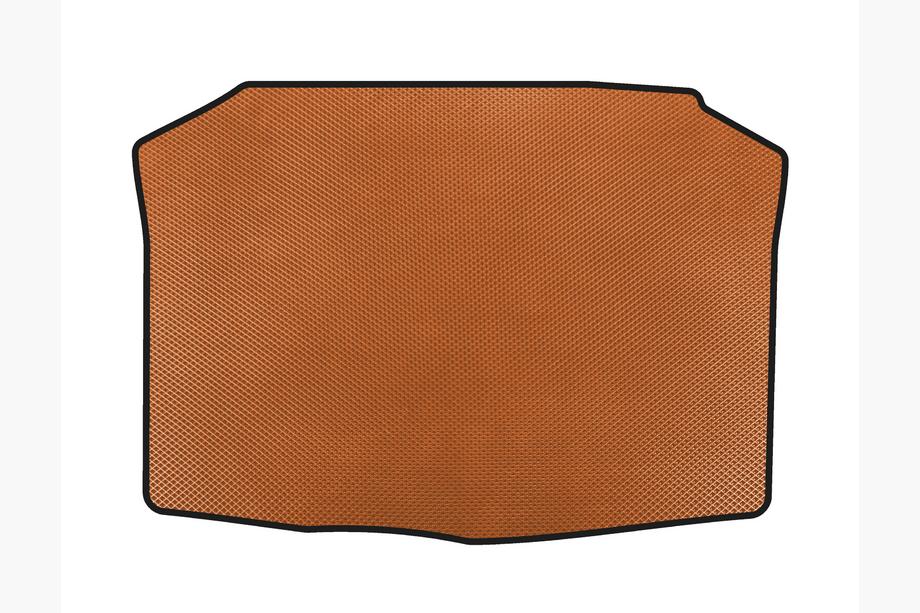 Skoda Fabia 2000-2007 гг. Коврик в багажник EVA (HB, Оранжевый) Image