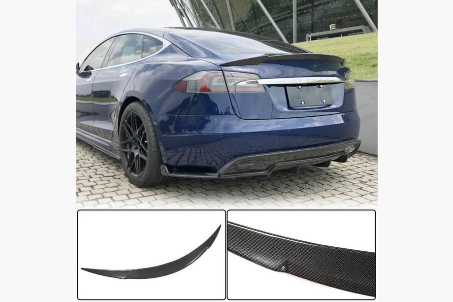 Tesla Model S 2012– гг. Спойлер V1 (Карбон) Image