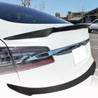 Tesla Model S 2012– гг. Карбоновый спойлер V7 (2012-2022) фото 1