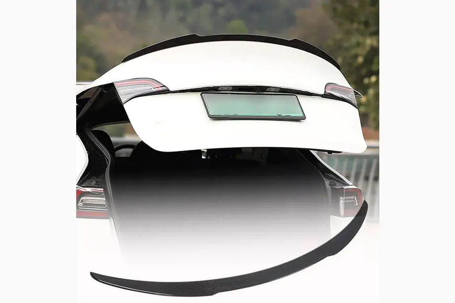 Tesla Model Y 2020- гг. Спойлер V3 (2020-2025, Карбон) Фото 1