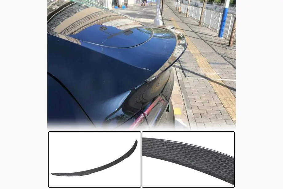 Tesla Model Y 2020- гг. Спойлер V3 (2020-2025, Карбон) Фото 2
