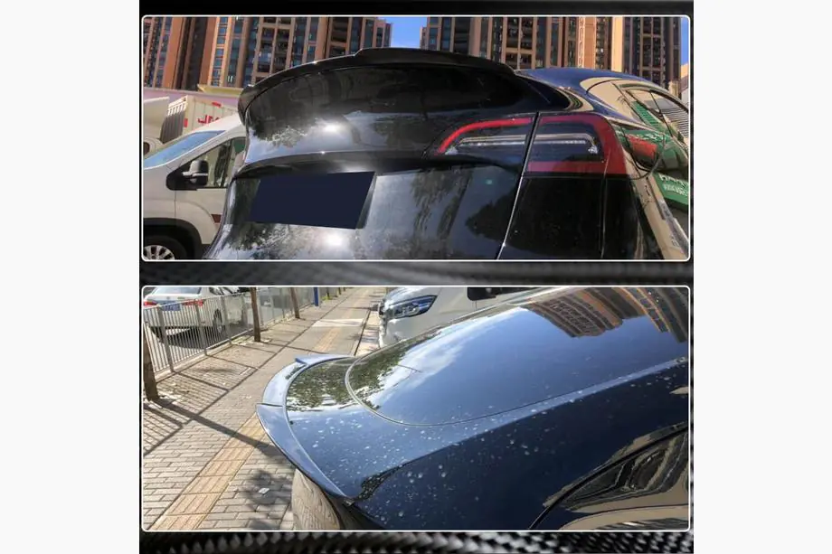 Tesla Model Y 2020- гг. Спойлер V3 (2020-2025, Карбон) Фото 5