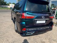 Lexus LX570/450d 2008-2022 гг. Задний диффузор TRD (2016-2022) фото 1