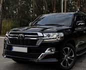 Toyota Land Cruiser 200 2007-2021 гг. Передняя накладка 2016↗ (Executive 2021) фото 2