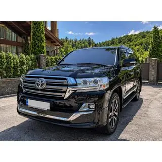 Передняя накладка 2016↗ (Executive 2019) Toyota Land Cruiser 200 2007-2021 гг. фото 3