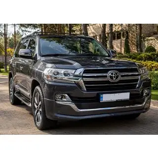 Передняя накладка 2016↗ (Executive 2019) Toyota Land Cruiser 200 2007-2021 гг. фото 2