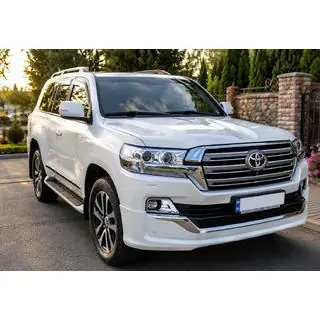 Передняя накладка 2016↗ (Executive 2019) Toyota Land Cruiser 200 2007-2021 гг. фото 4