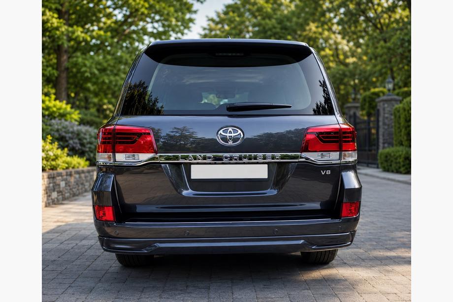 Toyota Land Cruiser 200 2007-2021 гг. Задний диффузор 2016-2021 (Executive 2016) Фото 2