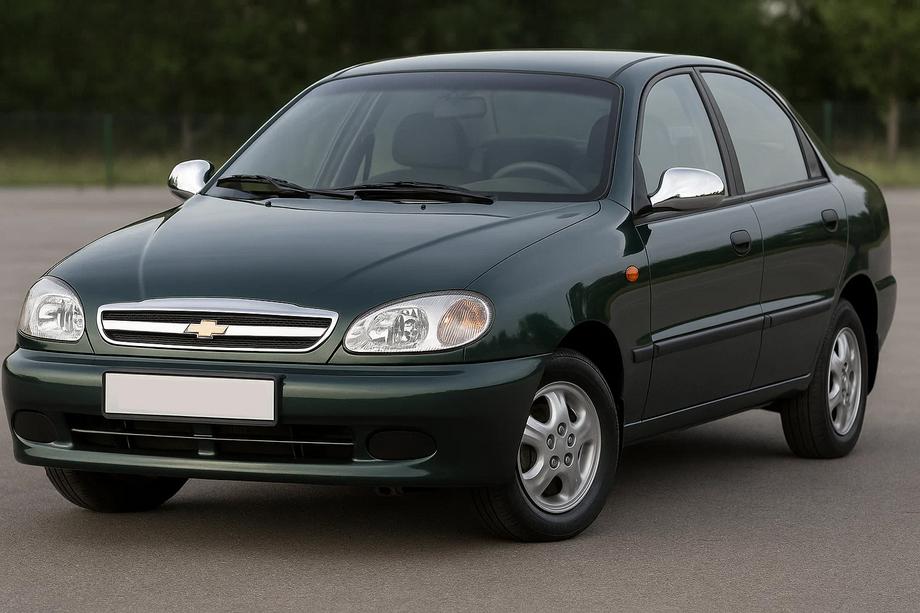 Chevrolet Lanos 1998–2017 гг. Накладки на Зеркала Нержавеющая Сталь Image