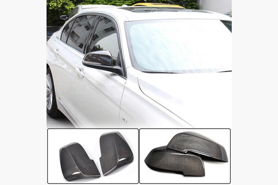 BMW 1 серия E81/E82/E87/E88 2004-2011 гг. Накладки на Зеркала (Карбон) Image