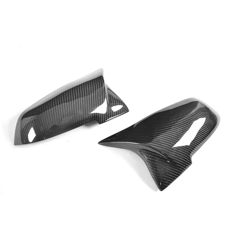 BMW 2 серия F22/F23 2014-2021 гг. Накладки на Зеркала Carbon V2 фото 7
