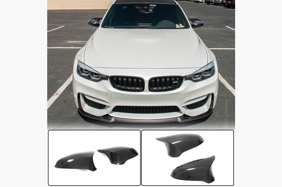 Накладки на зеркала Сухой Карбон V2 (для M4) Image