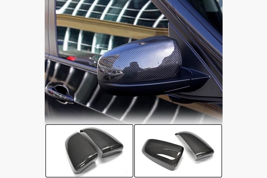 BMW X5 E70 2007-2013 гг. Накладки на Зеркала (Карбон) Image