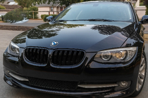 BMW 3 серия E92/E93 2006–2013 гг. Решетки M-Look (для 2010-2013, Черный Глянец) фото 1