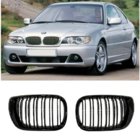BMW 3 серия E46 1998-2006 гг. Ноздри M-Look DPT (для Coupe 2003-2006, Черный Глянец) фото 3