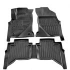 Toyota Hilux 2015- гг. Коврики резиновые Stingray 3D (Crew Cab, 5 шт) фото 1