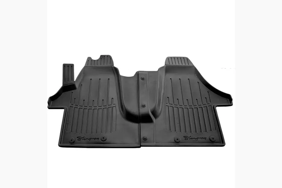 Volkswagen T5 Multivan 2003–2010 гг. Передние резиновые коврики Stingray 3D (2 шт) Image