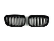 BMW 1 серия F20/F21 2011-2019 гг. Решетки M-Look (2011-2014, Черный Матовый) фото 2