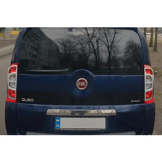 Хромированные накладки на задние фонари (2 шт, нержавейка) Peugeot Bipper 2008-2017 гг. фото 1